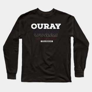 Ouray Colorado USA Vintage Long Sleeve T-Shirt